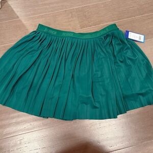 Prince Pickleball Green Pleated Skort NWT